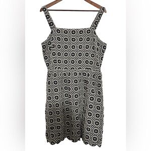 Market & Spruce Penny Cotton Embroidered Eyelet Dress